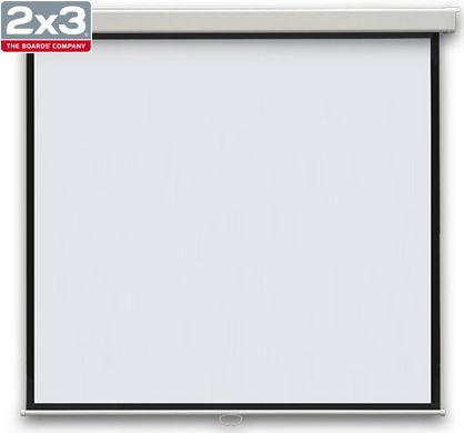 Екран проекційний/настінний з фіксацією PROFI manual EMPR2020