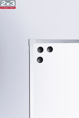 Магнітно-маркерна дошка 85x100 см в алюмінієвій рамці WILNO TSA8510/W