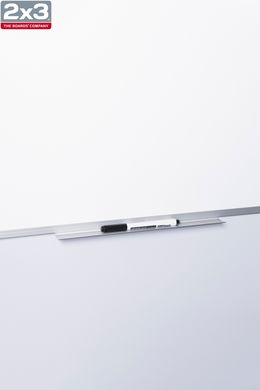 Магнітно-маркерна дошка 85x100 см в алюмінієвій рамці WILNO TSA8510/W