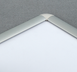 Плакатная рамка алюминиева 25мм, круглые углы, клик-система - Фото 2