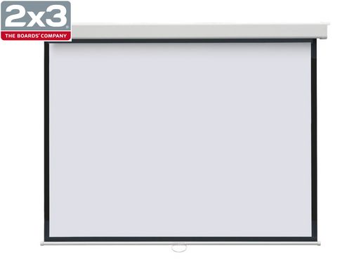 Екран проекційний/настінний з фіксацією ЕСО manual 180х180 см (EMPR1818 ECO) EMPR1818ECO