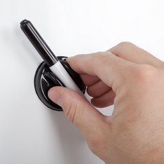 Губка-держатель для одного маркера магнитный для стеклянных досок + маркер AS144