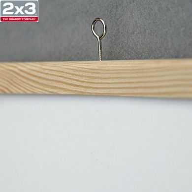 Магнітно-маркерна дошка 30x40 см в дерев'яній рамці (сосна) TS34/C